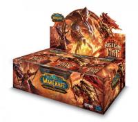 warcraft tcg warcraft sealed product reign of fire booster box
