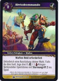 warcraft tcg wrathgate wrecking crew german