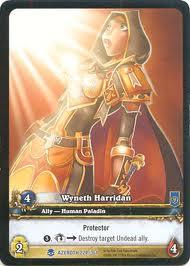 warcraft tcg extended art wyneth harridan ea