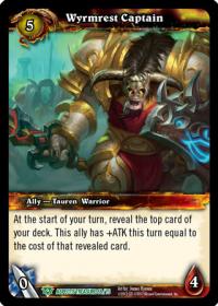 warcraft tcg battle of aspects wyrmrest captain