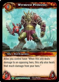 warcraft tcg battle of aspects wyrmrest protector