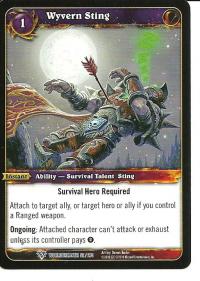 warcraft tcg worldbreaker wyvern sting