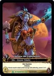 warcraft tcg extended art xanata the lightsworn ea