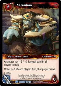 warcraft tcg war of the ancients xarantaur