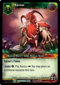 warcraft tcg war of the ancients xavius standard