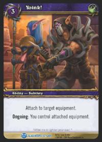 warcraft tcg blood of gladiators yoink