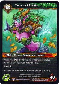 warcraft tcg worldbreaker foreign ysera the dreamer french