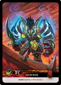 warcraft tcg twilight of the dragons zazel the greedy