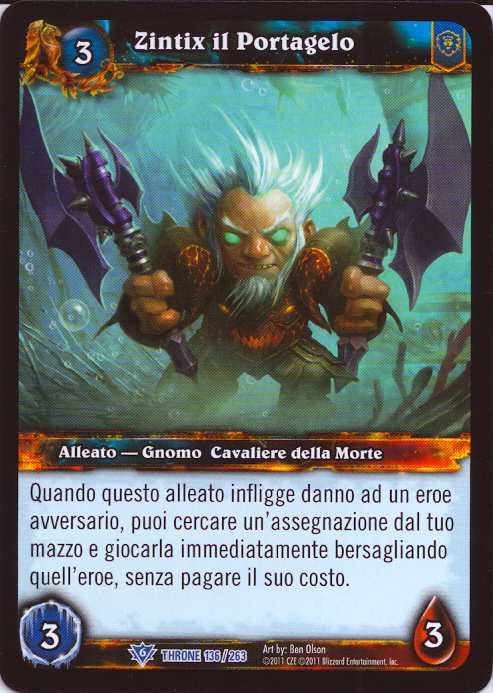 Zintix the Frostbringer (Italian)