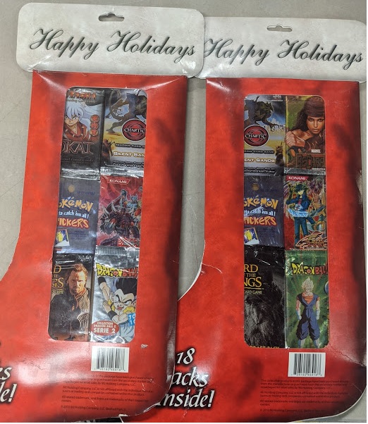 2010 Happy Holidays CCG/Trading Card Stocking