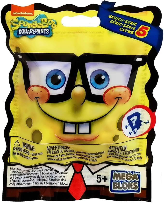 Spongebob Mega Bloks Series 5 Mystery Bag