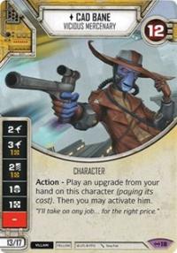 dice games sw destiny empire at war cad bane vicious mercenary 18