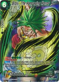 dragonball super card game bt1 galactic battle broly the rampaging horro bt1 073 spr