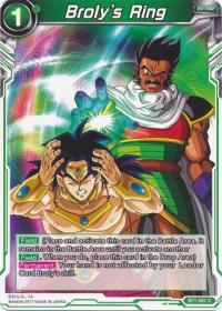 dragonball super card game bt1 galactic battle broly s ring bt1 061 c