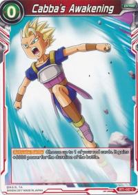 dragonball super card game bt1 galactic battle cabba s awakening bt1 027 c