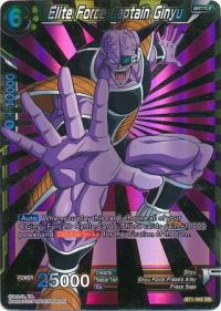 dragonball super card game bt1 galactic battle elite force captain ginyu bt1 095 sr