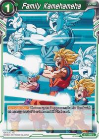 dragonball super card game bt1 galactic battle family kamehameha bt1 082 c