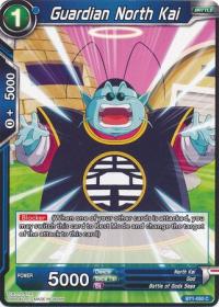 dragonball super card game bt1 galactic battle guardian north kai bt1 050 c