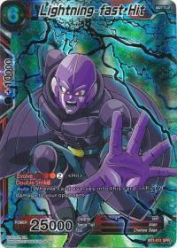 dragonball super card game bt1 galactic battle lightning fast hit bt1 011 spr