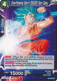 dragonball super card game bt1 galactic battle overflowing spirit ssgss son goku bt1 032 uc