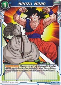 dragonball super card game bt1 galactic battle senzu bean bt1 053 c