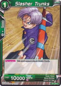 dragonball super card game bt1 galactic battle slasher trunks bt1 068 c