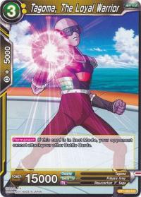 dragonball super card game bt1 galactic battle tagoma the loyal warrior bt1 033 uc