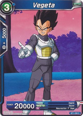 Vegeta BT1-038 C