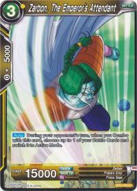 dragonball super card game bt1 galactic battle zarbon the emperor s attendant bt1 068 c