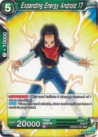 dragonball super card game bt2 union force expanding energy android 17 bt2 088 uc