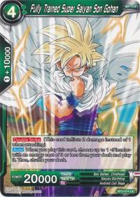 dragonball super card game bt2 union force fully trained super saiyan son gohan bt2 074 uc