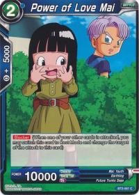 dragonball super card game bt2 union force power of love mai bt2 051 c