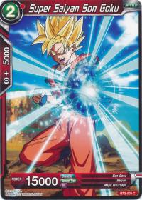 dragonball super card game bt2 union force super saiyan son goku bt2 005 c