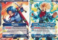 dragonball super card game bt2 union force trunks trunks hope for the future bt2 035 uc