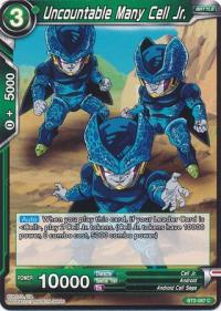 dragonball super card game bt2 union force uncountable many cell jr bt2 087 c