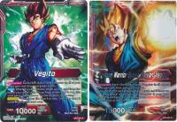 dragonball super card game bt2 union force fusion warrior super saiyan vegito bt2 001 r