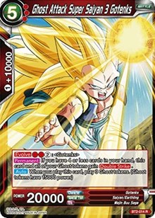 Ghost Attack Super Saiyan 3 Gotenks BT2-014 R