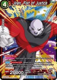 dragonball super card game bt2 union force jiren fist of justice bt2 029 sr