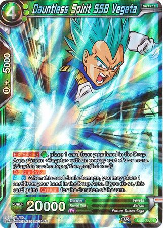 Dauntless Spirit SSB Vegeta BT3-060