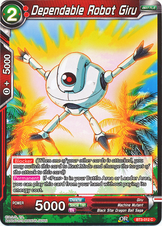Dependable Robot Giru BT3-012 (FOIL)
