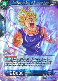 dragonball super card game bt3 cross worlds final explosion prince of destruction vegeta bt3 036