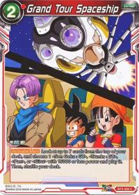 dragonball super card game bt3 cross worlds grand tour spaceship bt3 028 foil