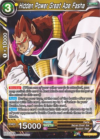 HIdden Power Great Ape Fasha BT3-098 (FOIL)