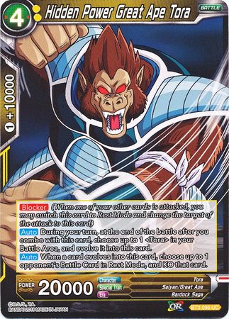 Hidden Power Great Ape Tora BT3-096 (FOIL)