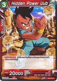 dragonball super card game bt3 cross worlds hidden power uub bt3 014 foil