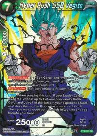 dragonball super card game bt3 cross worlds hyper rush ssb vegito bt3 063