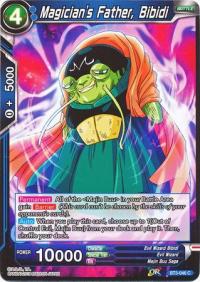 dragonball super card game bt3 cross worlds magician s father bibidi bt3 046 foil