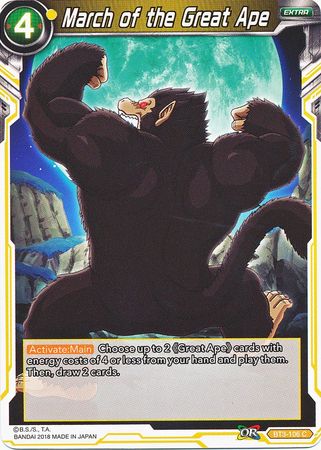 March of the Great Ape BT3-106 (FOIL)