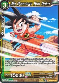 dragonball super card game bt3 cross worlds no openings son goku bt3 090 foil