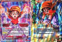 dragonball super card game bt3 cross worlds pan ready to fight bt3 001